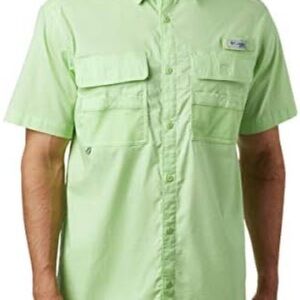 Columbia Men's Light Green Button Down Shirt